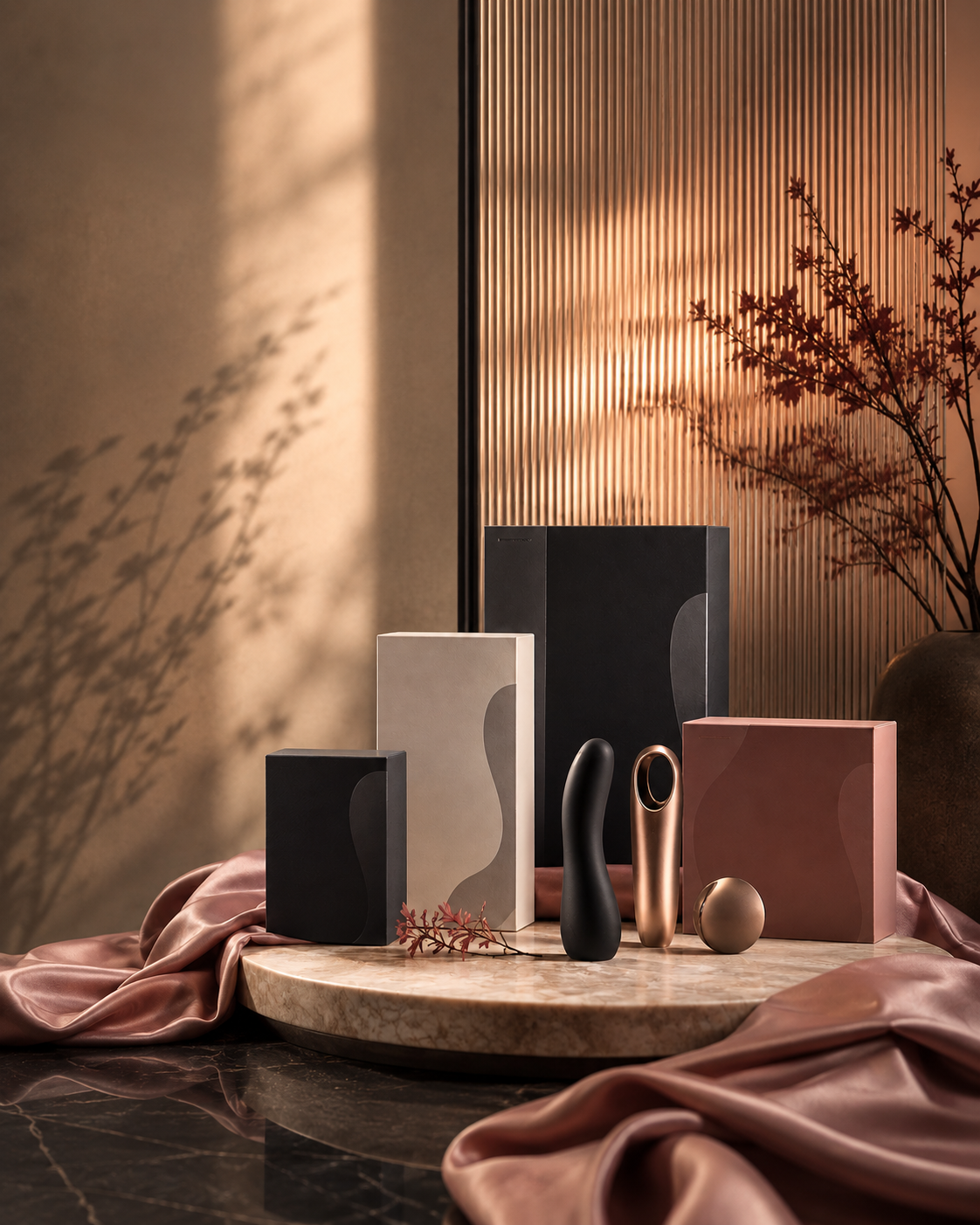 Date Night Deluxe Bundle mit Womanizer, LELO TOR 2, Shunga Kerze und pjur Pflege